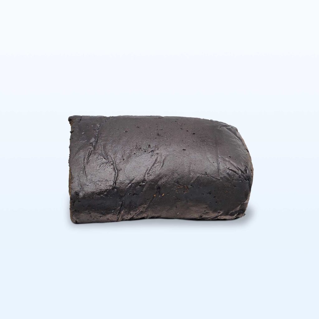 résine CBD libanais texture collante couleur noir