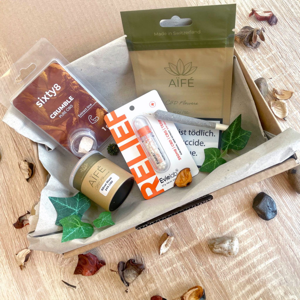 coffret énergie contenant une gamme de produits