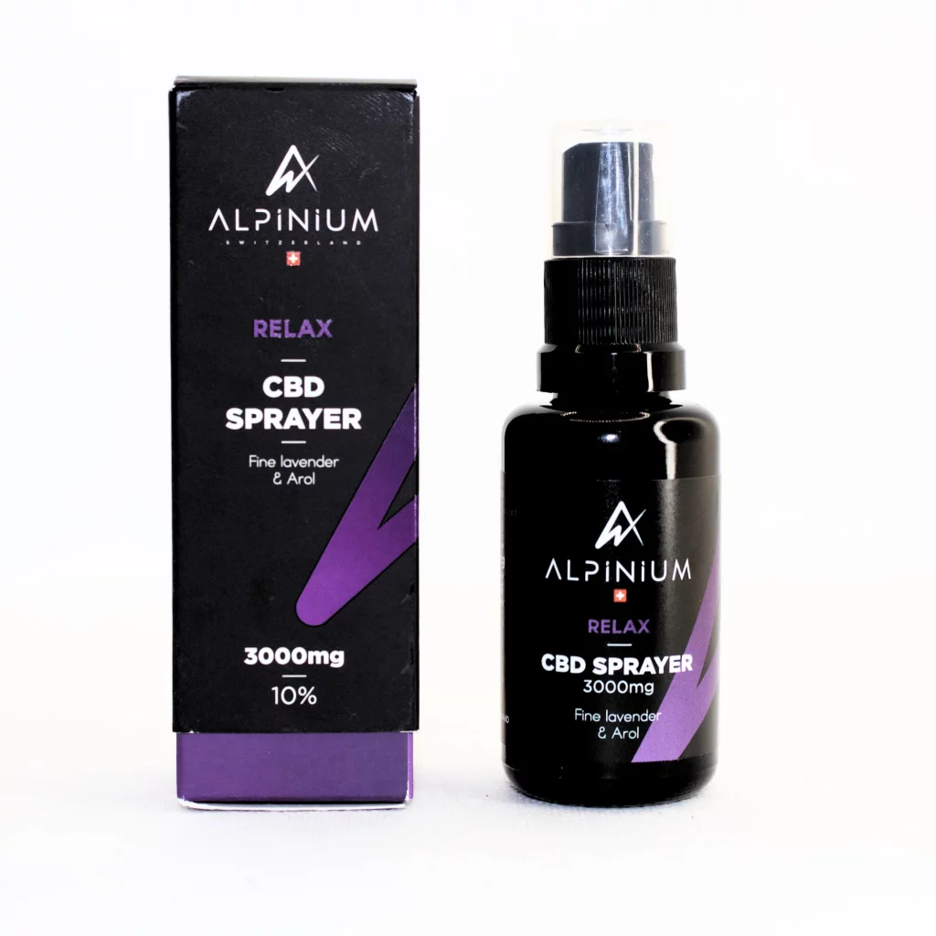 spray relaxante de la marque Alpinium