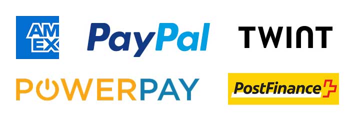 logos de tous les moyens de paiement disponible