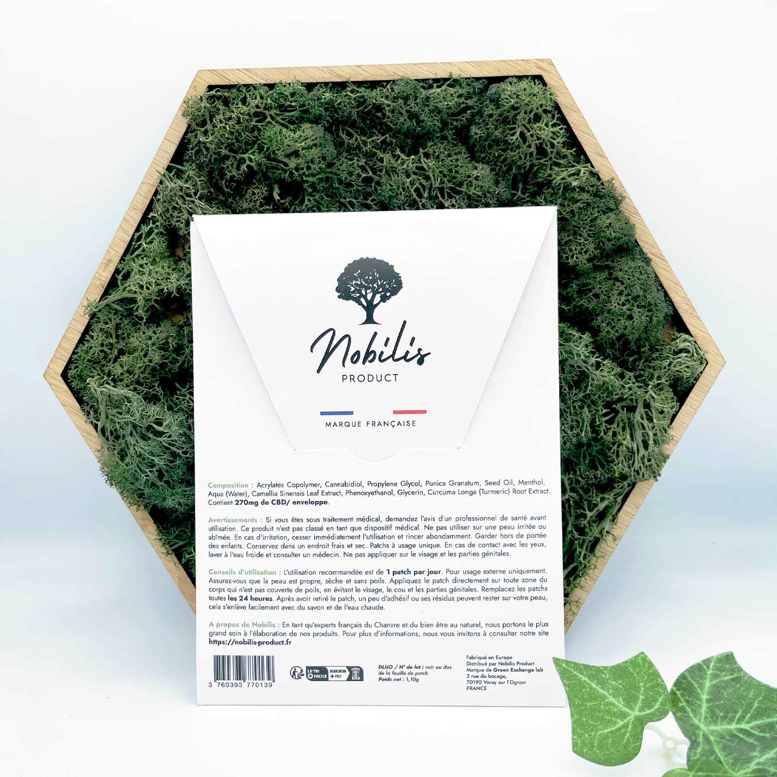 Patch CBD Nobilis 45 mg informations produit