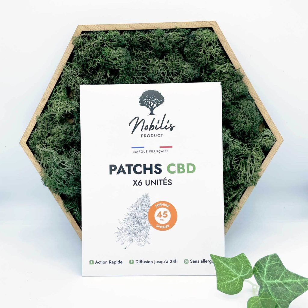 Patchs CBD Nobilis 45 mg patch au cannabidiol