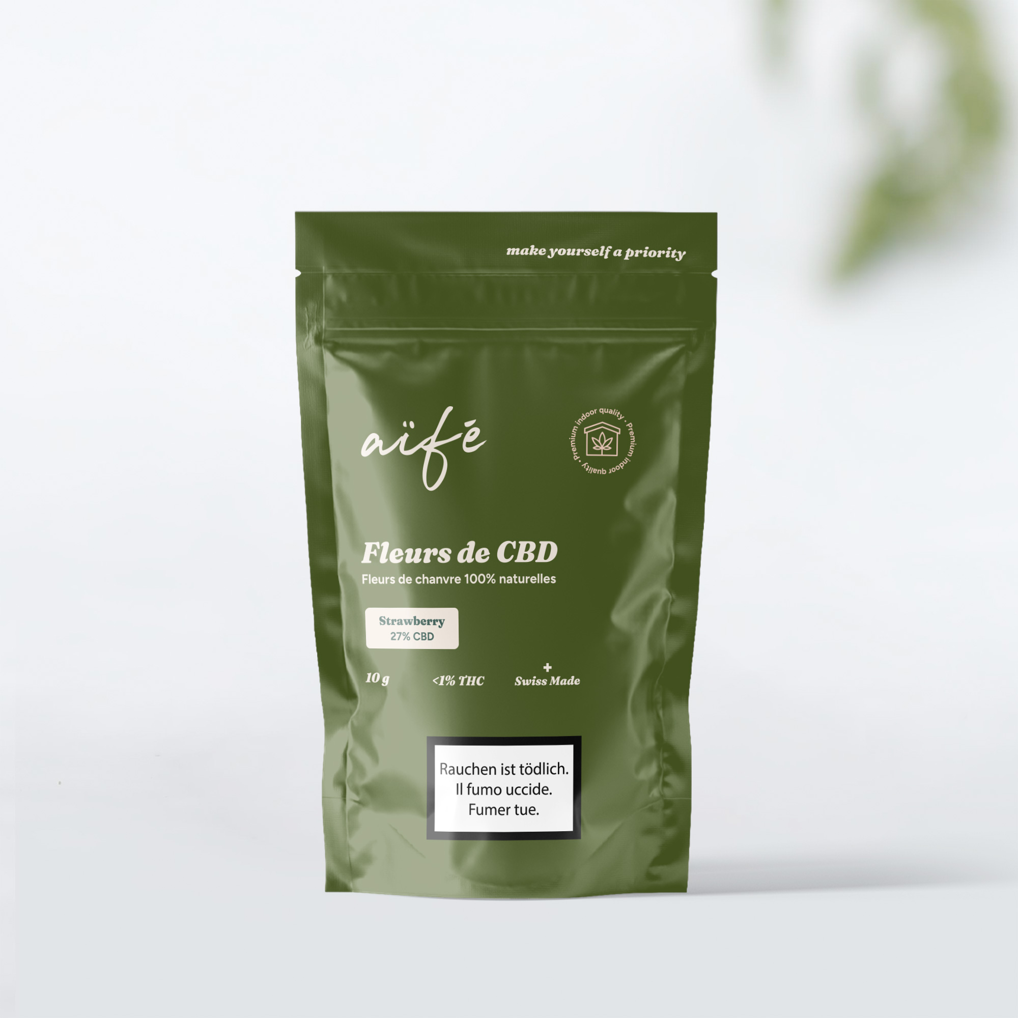 Fleurs CBD Strawberry format 10gr