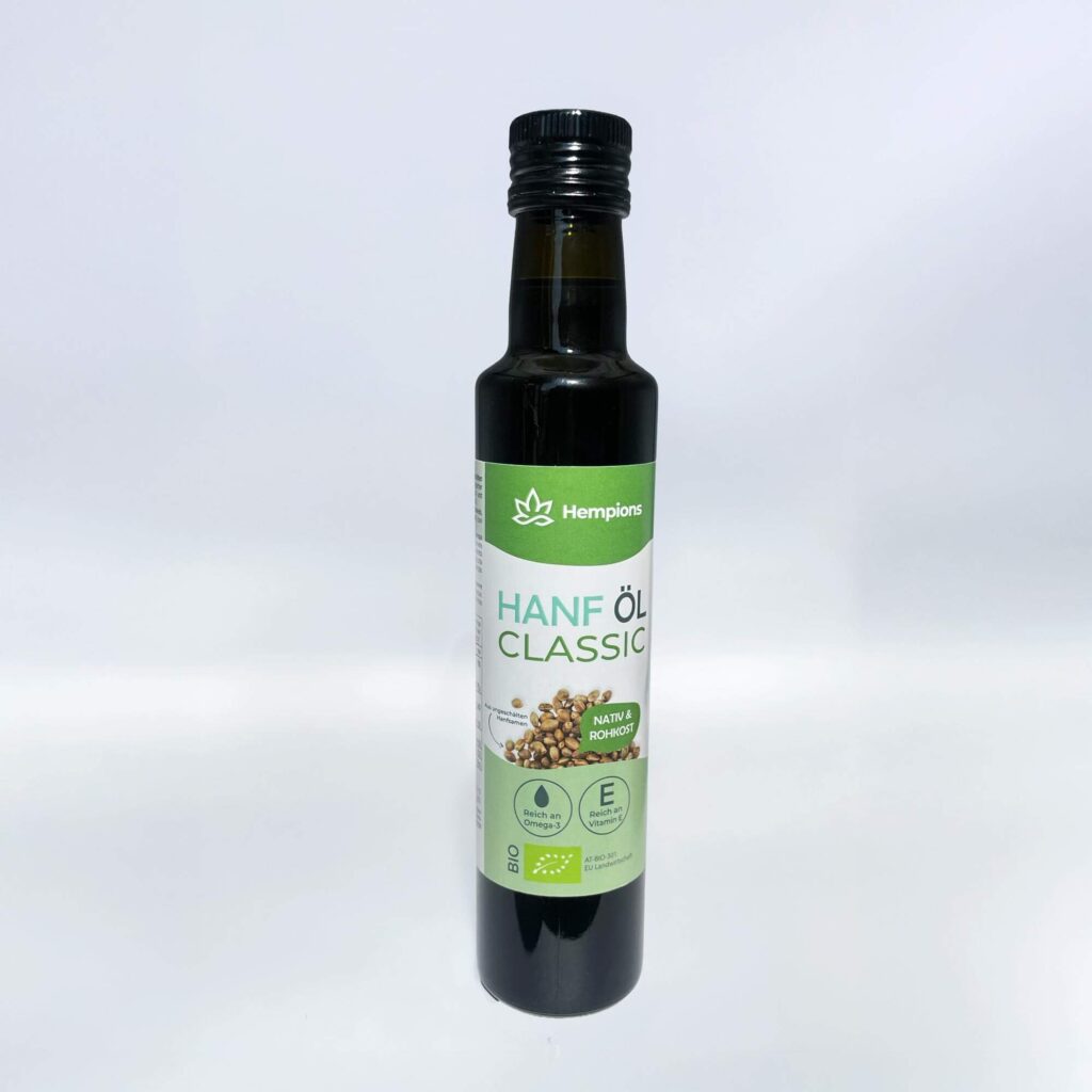 Huile de chanvre bio classique - Hempions